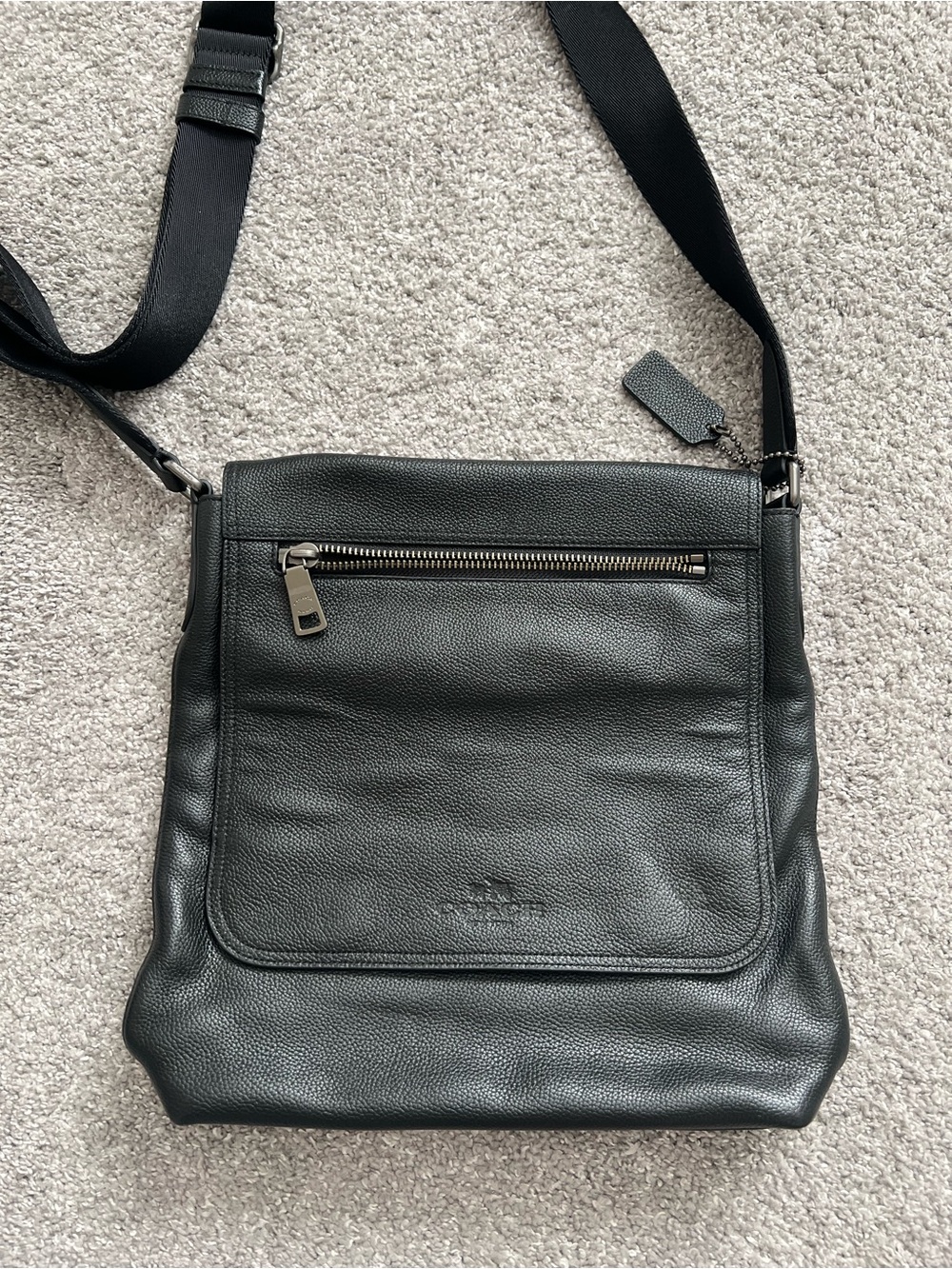 Coach Kennedy Map Bag Messenger Bag